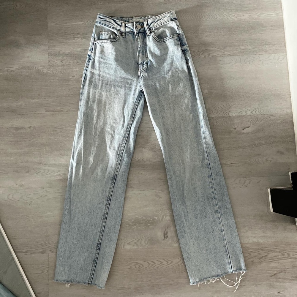 PacSun Light Blue Women's Straight Leg Jeans